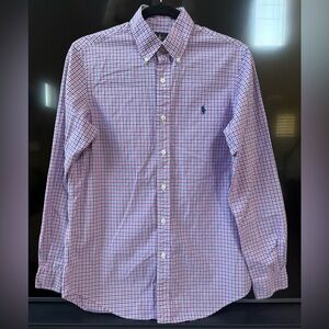 Ralph Lauren Mens Oxford Long Sleeve Button Up Casual‎ Shirt